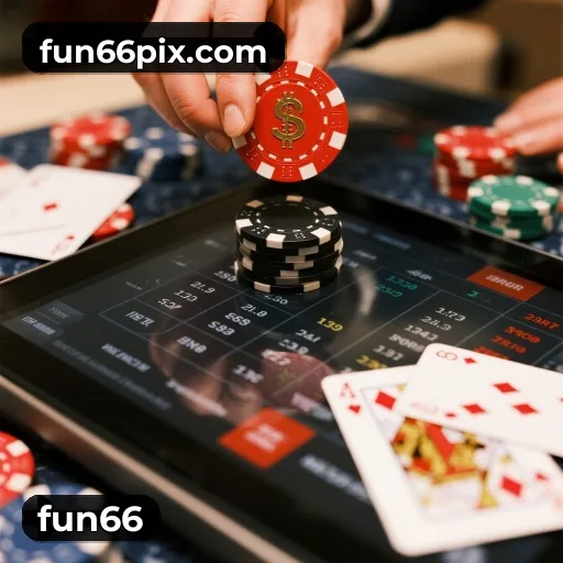 Aplicativo móvel fun66 para iOS e Android